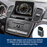 MB 63 AMG Speed Limit Unlock to 300Kmh  for E63 C63 GL63 GLE63 GLC63 S63 SL63