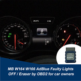 MB W164 W166 AdBlue Faulty Lights OFF / Eraser by OBD2 for car owners
